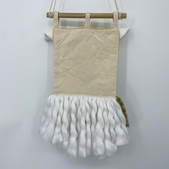 DEER Wall Hanging Art Animal Natural Room Decor BOHO Nursery Kids Room Boho - Picture 8 of 9